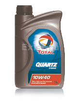 TOTAL QUARTZ 7000 10W-40 Масло моторное полусинтетическое, 1л (RO168032)