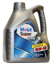 MOBIL Super 2000 X1 10W-40 Масло моторное полусинтетическое, 4л (152568)