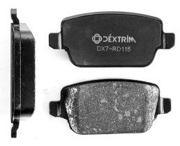 Колодки тормозные задние (DX7-RD115)