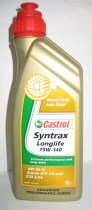 CASTROL Syntrax Longlife 75W-140 Синтетическое трансмиссионное масло для мостов, 1л (4671890060) (1543AE)