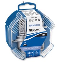 Лампа H4 60/55W 4000K BLUE LINGHT DUOBOX NEOLUX (NL472B2)