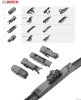 BOSCH AeroTwin Multi-Clip Бескаркасные комплекты (4 адаптера)