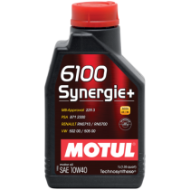MOTUL 6100 Synergie+ 10W-40 Масло моторное полусинтетическое, 1л (102781)