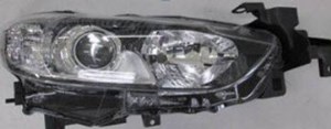 MAZDA 6 ФАРА ПРАВ П/КОРРЕКТОР ЛИНЗОВАН ВНУТРИ ЧЕРН (MZ00613-000-R)