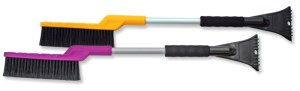 Щетка Snow brush & ice scraper для очистки снега со скребком и мягкой ручкой (CA53)