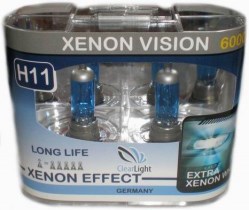 Лампа H11 6000K Xenon Vision (MLH11XV)
