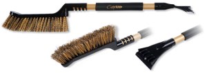 Щетка Snow brush & ice scraper для очистки снега со скребком и мягкой ручкой (CA77)