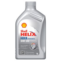 SHELL Helix HX8 Synthetic 5W-30 Масло моторное синтетическое, 1л (550040462)