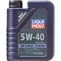 LIQUI MOLY Optimal Synth 5W-40 Масло моторное синтетическое, 1л (3925)