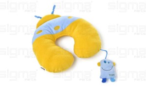 Детская подушка для шеи Skoda Travel plus cushion TOM (000084510A274)