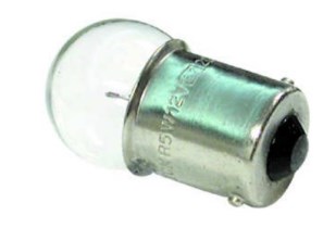 Лампа 12V R5W 5W BA15S Standart (12821CP)