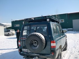 Багажник экспедиционный УАЗ 3163 (Патриот) с сеткой (ED2-212N)