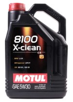MOTUL 8100 X-clean 5W-30 Масло моторное синтетическое, 5л (102020)