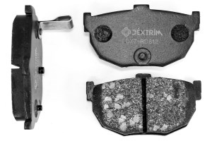Колодки тормозные задние (DX7-RD812)